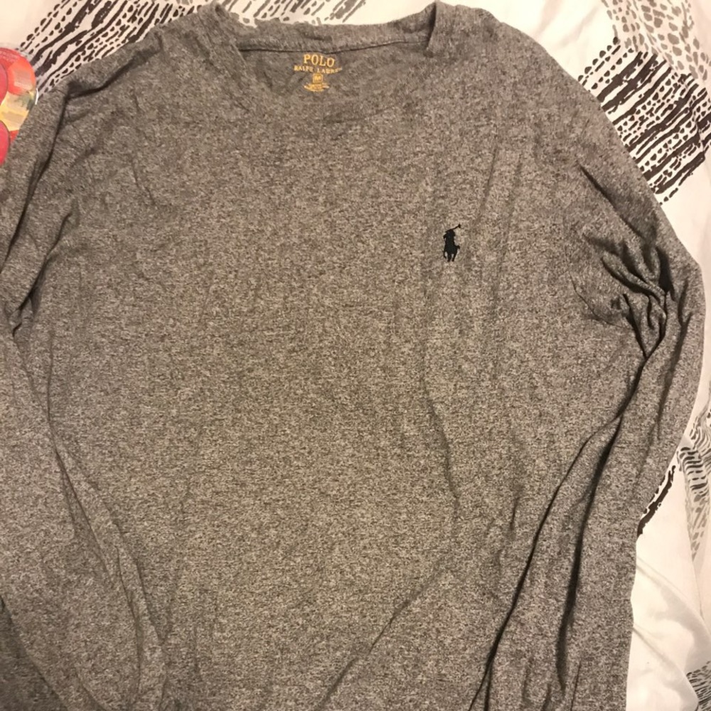 Long sleeve polo shirt